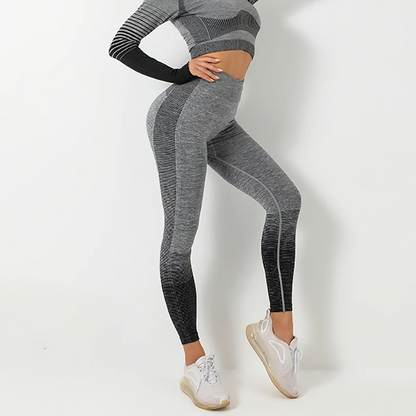 Harmony Seamless Striped Leggings