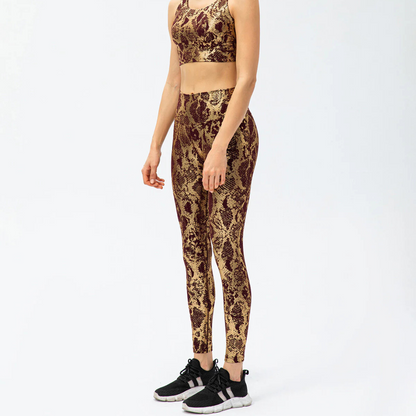 Emery Metallic Skinny Leggings