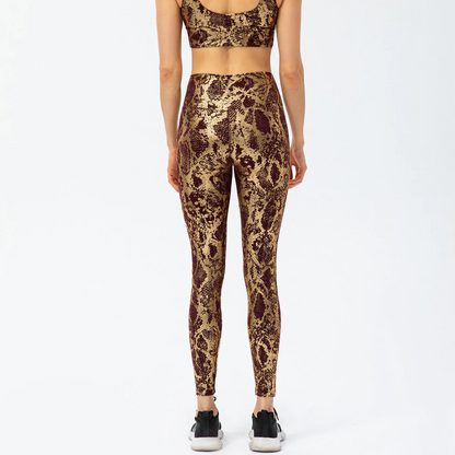 Emery Metallic Skinny Leggings