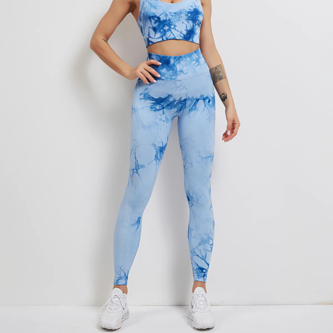 Fojo Dye Seamless Scrunch Leggings