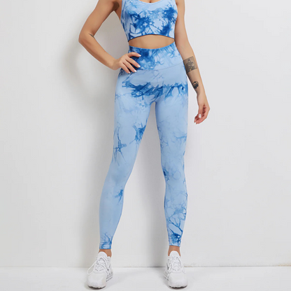 Fojo Dye Seamless Scrunch Leggings