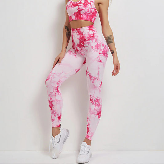 Fojo Dye Seamless Scrunch Leggings