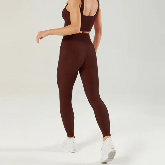 Nieve Ribbed Sports Leggings