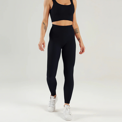 Nieve Ribbed Sports Leggings