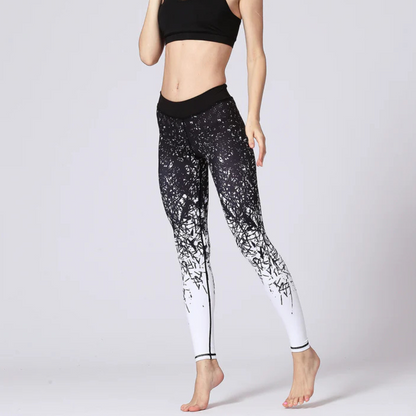 Tree Branch Silhouette Leggings