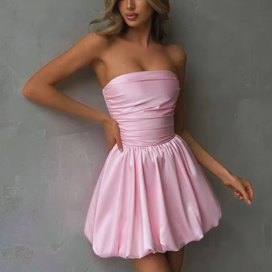 Look Of Love Lace Ruffled Party Dress